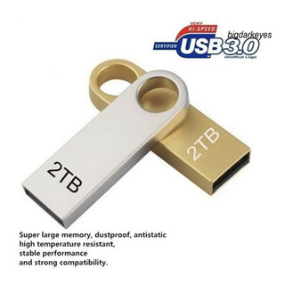 bigdarkeyes 1T 2T Portable External High Speed USB 3.0 Flash Drive Data Storage U Disk Pen