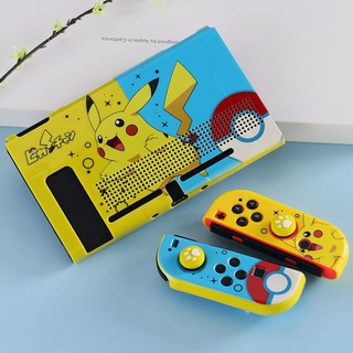 Nintendo Switch Desenhos Animados Pikachu De Silicone Solf Shell Caixa De Armazenamento De Tpu