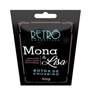 RETRO MONA & LISA BTOX DE CHUVEIRO SACHÊ 50G