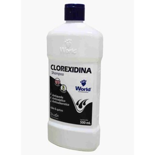 Shampoo Clorexidina Para Dermatite Canina E Coceira 500 Ml