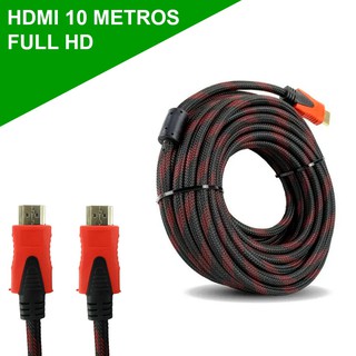 Cabo HDMI 10 Metros Full HD 1080p v1.4 Para Computador Notebook TV Projetor (1)
