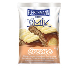 Mistura para creme de Confeiteiro sabor baunilha Fleischmann 1Kg