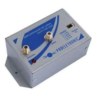 Amplificador Proeletronic 25db Vhf/uhf Pqal-2500