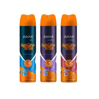 Desodorante aerosol Above 150ml fragrancias diversas Masculino e Feminino
