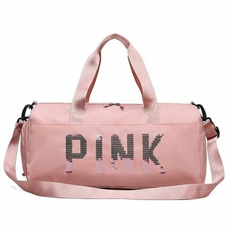 Bolsa Feminina Pink Fitness Academia E Mala De Viagem PROMOÇÃO SHOPEE (1)