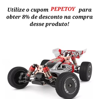 Carrinho Veloz 60 Km/h Wltoys 144001 Controle Remoto 4x4 Off Road 2.4ghz Toy Brinquedo Automodelo (8)