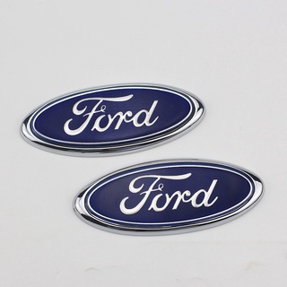 Ford Fiesta Frente Emblema Do Emblema Foco Traseiro Mondeo Grade Logotipo Ford Dossel Emblema 11.5cmx4.5