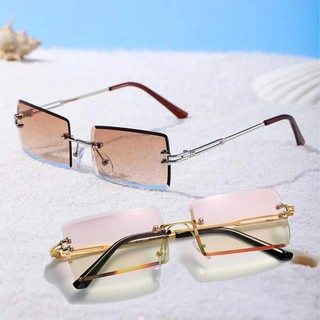 Óculos de sol quadrados gradientes femininos Masculino UV400