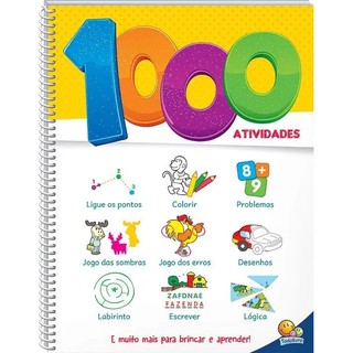 1000 Atividades - Superinteressante para crianças acima de 5 anos - aprender de forma estimulante e criativa (1)