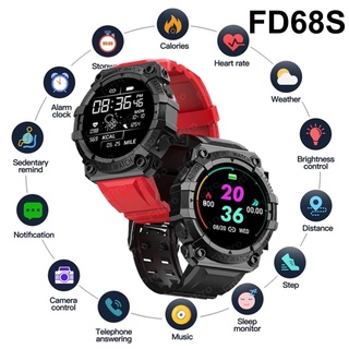 FD68S Smart Watch Men Women Sports Smartwatch Heart Rate Blood Pressure Monitor Intelligent Clock Hour Dial Push Weather melostar (3)