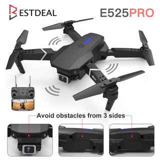 Drone E525 Pro Rc Quadcopter Profissional Obst Culo Evitar Zang O C Mera Dupla 1080p 4k Altura Fixa Mini Dron Helic Ptero Brinquedo (1)
