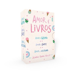 Box Amor & Livros - Amor & Gelato, Amor & Sorte e Amor & Azeitonas (3 livros - LACRADO)