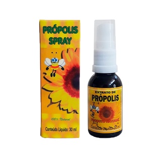 Própolis Spray 30ml - Composto de Mel, Própolis, Menta, Roma e Gengibre Pronta Entrega Promoção