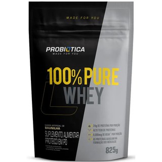 100% Pure Whey - Pacote 825g - Probiótica