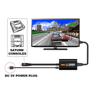 Adaptador Conversor HDMI Ss-compatible Para Console Saturn/Retrô Scaler 1080P