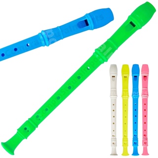 Flauta Doce Infantil Brinquedo Instrumento Plástico Barato
