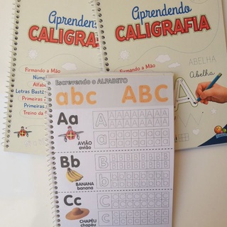 Livro Infantil Aprendendo Caligrafia Escolinha Todolivro Para Crianças A Partir De 04 Anos Atividades Apoio Alfabetização Alfabeto Números Pontilhados Colorir (7)