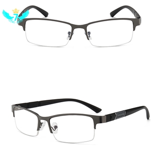 Óculos Com Armação Meia Clássica Para Masculino / Mulheres / Óculos Hs Azul