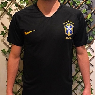 2022 Camisa De Time Seleção Brasil Preta Qualidade Superior De Futebol