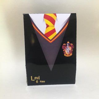 Caixa Uniforme - Harry Potter (5 unidades)