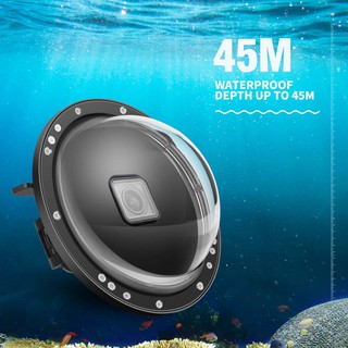 Underwater Diving Dome Port for GoPro Hero 9 Dual Handle Trigger Underwater Waterproof Case Lens Cover (5)