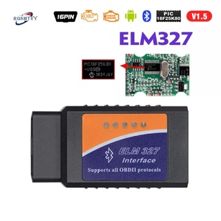 obd 2 Elm327 scanner automotivo com chip original v1.5 pic18f25k80 bt/carro diagnóstico ferramentas OBD2