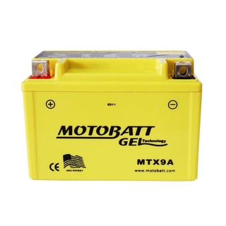 Bateria de Moto Gel Motobatt MTX9A 9Ah 140 CCA