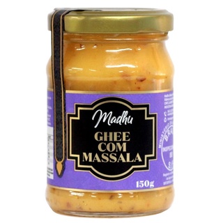 Manteiga Ghee 150g com Massala Madhu Bakery