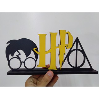 Totem Harry Potter, Enfeite Harry Potter em MDF, 27CM de largura, Harry Potter Decoração, Exclusivo (3)