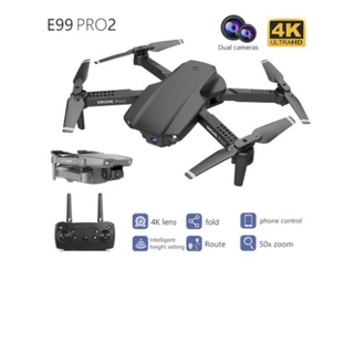 Novo Drone e99 pro2 4K wifi fotografia dual câmera aérea profissional dobrável quadcóptero (1)