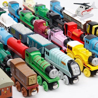 (Apenas um pequeno trem) Trem/Locomotiva Magnética de Madeira Thomas e Seus Amigos