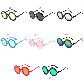 ✨ -Óculos De Sol Para Crianças Com 8 Cores Óculos De Armação De Plástico (9)