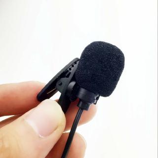 Microfone De Lapela Portátil 3.5mm Sem Mãos Com Fio Clip-On Microfone De Lapela Compatível Com Pc E Laptop Android Phone Iphone Etc. (7)