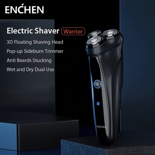 Barbeador Elétrico Xiaomi Enchen Warrior Portatil Cabeça Tripla Lâminas 3D - USB-C Pronta Entrega (6)