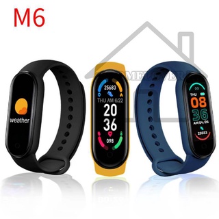 【2021 Versão Atualizada Relógio Smartwatch M6 】Smart Watch /Smartband M6 PK M5 à Prova d'água Com Bluetooth 4.2 Monitor Cardíaco