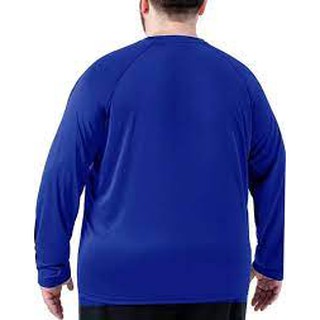 Camisa térmica blusa uv proteção solar segunda pele plus size unissex extra G G1 G2 G3 (4)