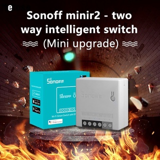 Mini Interruptor Smart De Duas Vias Sonoff Minir2 - Duas Vias (Mini Atualização) meloso