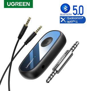 Ugreen Ll Bluetooth Receptor 5.0 Aptx 3.5 Milímetros Aux Jack De Áudio Adaptador Para Pc Carro Fones De Ouvido Sem Fio