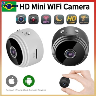Câmera De Segurança Ip Sem Fio Wifi Full Hd 1080p Dvr Com Visão Noturna Cam Twinkle Paradox A9 Mini Espião-Camera