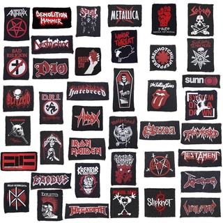 Patch em cores: Rock, Hardcore Punk, Thrash, Stoner e Heavy Metal - Patches Silk Bandas