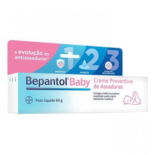 Bepantol Baby Creme Preventivo de Assaduras 60g Pomada para assaduras Bepantol