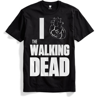 Camiseta I Love The Walking Dead Zombie Camisa