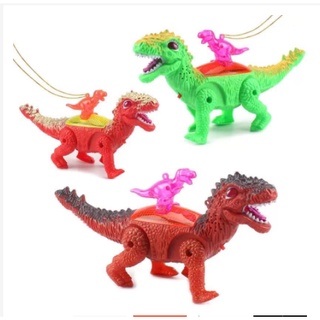 Dinossauro Robô De Brinquedo Com Luzes Led Movimento E Som