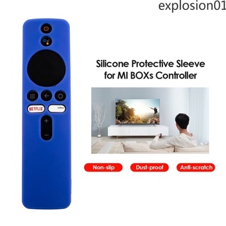Capa Silicone controle Xiaomi mi stick TV mi Box S mi Box 4x-Antideslizante à prova de poeira Anti ruptura lavávelo explosion01