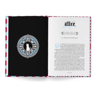 Livro Alice Através Do Espelho por Lewis Carroll, Mika Takahashi, e outros. - Limited Edition - Darkside (6)