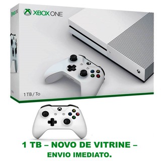 Xbox One S 1 Tb De Vitrine Leitor De Discos Bivolt Garantia (1)