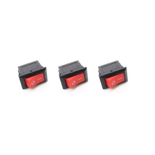 Mini interruptor liga desliga cor vermelha 10x15mm