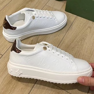 Louis Vuitton Women's Casual Sneakers Women's White High Quality 2022 New