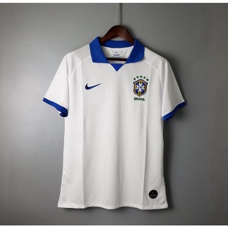 Camisas Camisetas seleçãp Brasileira Branca COM GOLA POLO