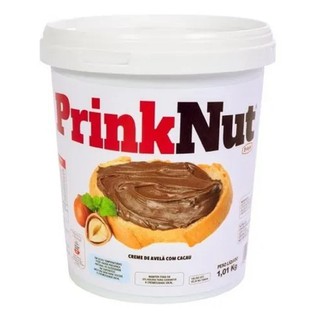 (Simillar a Nutella) Poderoso Creme de Avelã CREMOSO COM CACAU PRINK NUT 1KG (1)